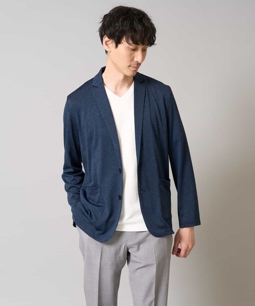 EDIFICE サマー ジャケット ネイビー S EDIFICE サマー ジャケット ネイビー S 再入荷！》夏を快適に