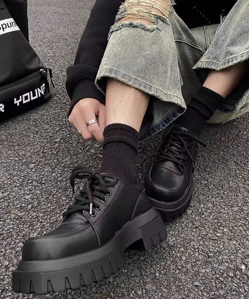 WESTBOY スニーカー 厚底レザースニーカーWO25S10SH01「WB