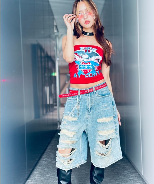Y2K 00s PPFM ジップデザイン 加工 デニムパンツ XS Y2K 00s PPFM ジップデザイン 加工 デニムパンツ XS