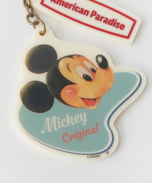 Disney キーホルダー ミッキー＆ミニー American Paradise