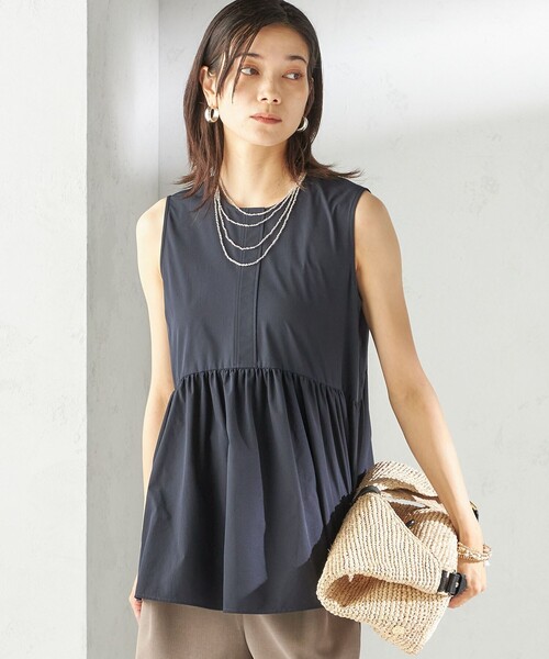 SHIPS（シップス） ブラウス シャツ 「接触冷感 / 撥水加工」TEX BRID