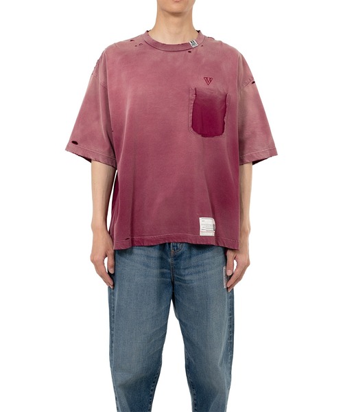 MAISON MIHARA YASUHIRO（メゾン ミハラヤスヒロ） tシャツ Sun Faded