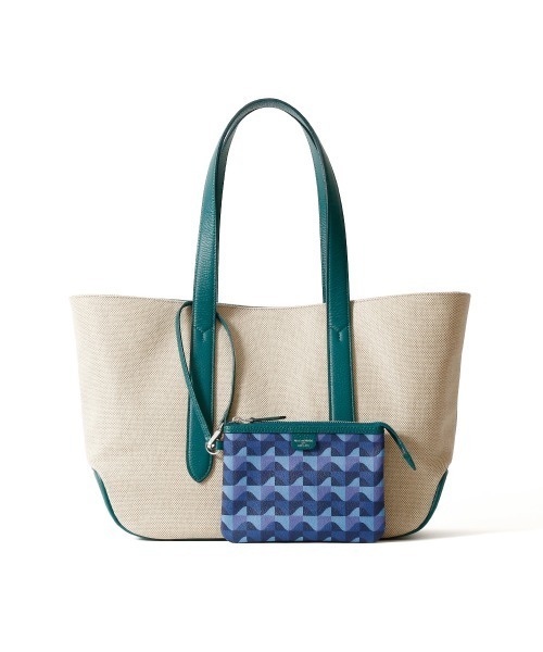 PELLE MORBIDA Cinque Terre キャンバス トートバッグ ポーチ付 2025年4月16日販売開始！ 新作 ] PELLE MORBIDA ペッレモルビダ