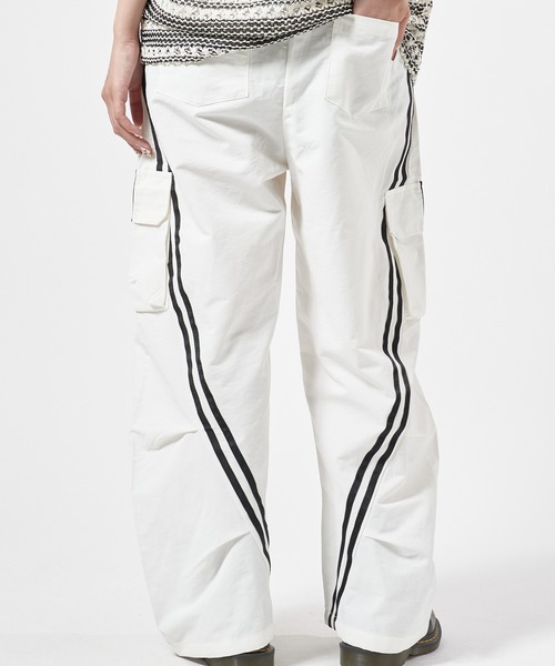 Theater code ワイドパンツ カーゴパンツ Cargo Wide Line Pants