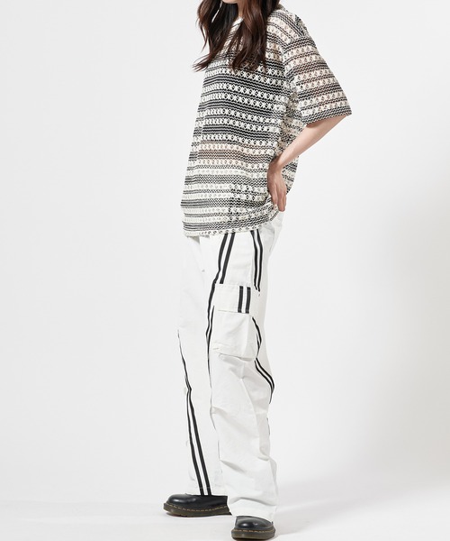Theater code ワイドパンツ カーゴパンツ 「30%OFF」Cargo Wide Line