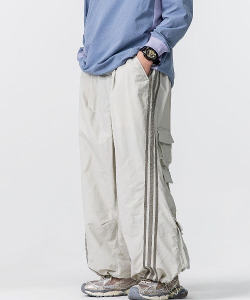 Theater code ワイドパンツ カーゴパンツ Cargo Wide Line Pants