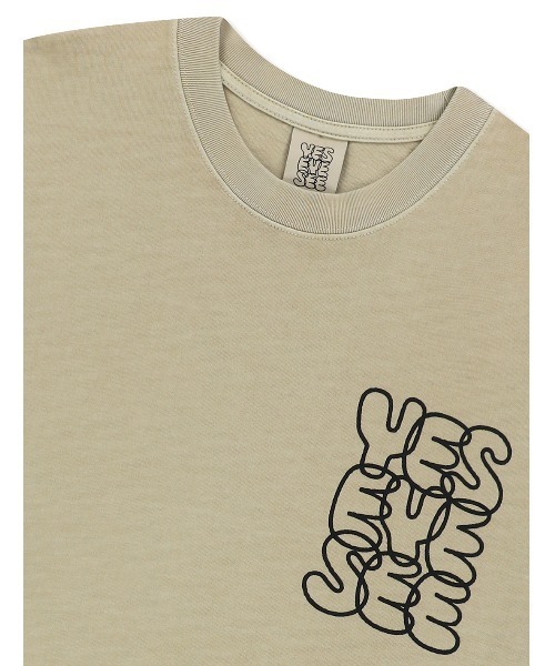 【YESEYESEE】★C-LogoピグメントL/S★ YESEYESEE C-Logo Pigment L/S - Beige – LAKH