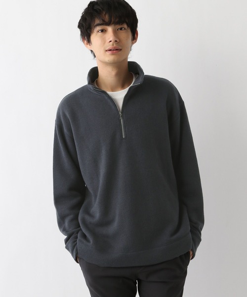 「GLOBAL WORK」 長袖Tシャツ LARGE チャコールグレー メンズ
