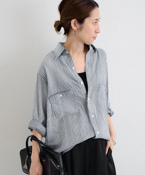 FRAMeWORK レディースシャツ FRAMeWORK シャツ ブラウス BOXY レディース : ZOZOTOWN Yahoo
