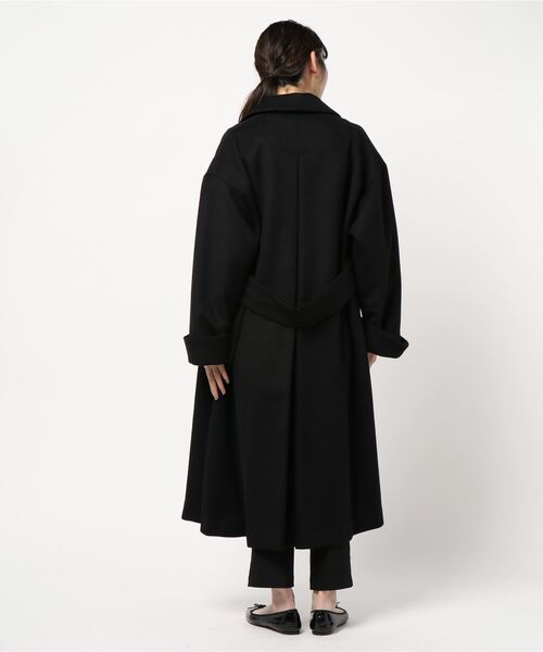 「rienda」 チェスターコート SMALL ブラック レディース_画像3