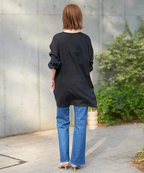 SLOBE IENA（スローブイエナ） 長袖ブラウス FREE ブラック レディース