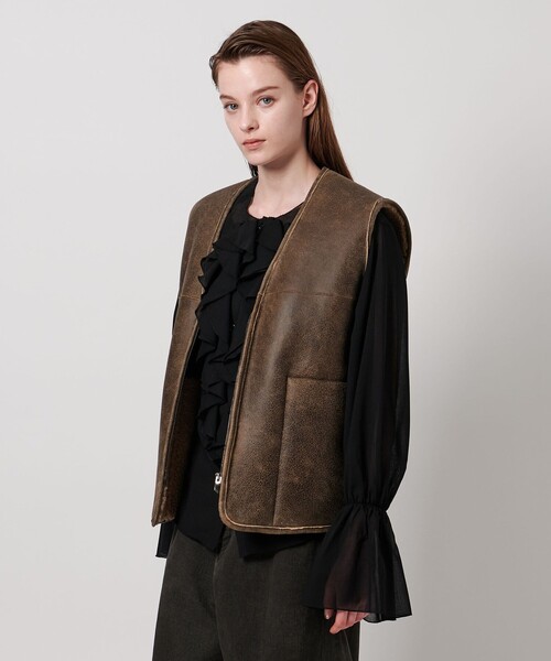 ASTRAET（アストラット） ムートンコート ボアコート 「ASTRAET