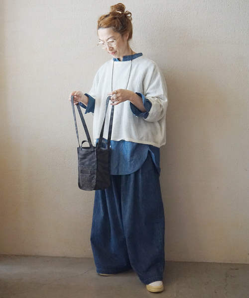 【1度着用のみ美品】 ジャーナルスタンダード モへヤMIX ショートプルオーバー JOURNAL STANDARD LUXE（ジャーナルスタンダード ラックス） ニット