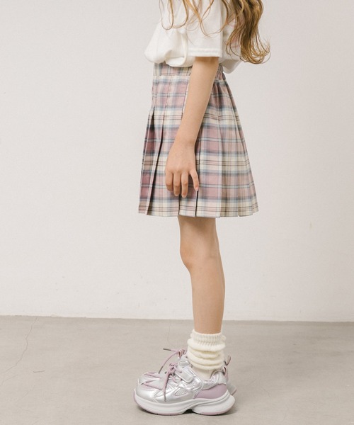 スカート 「インナーパンツ付」チェックプリーツスカート キッズ 子供服 女の子 | URBAN CHERRY | 14