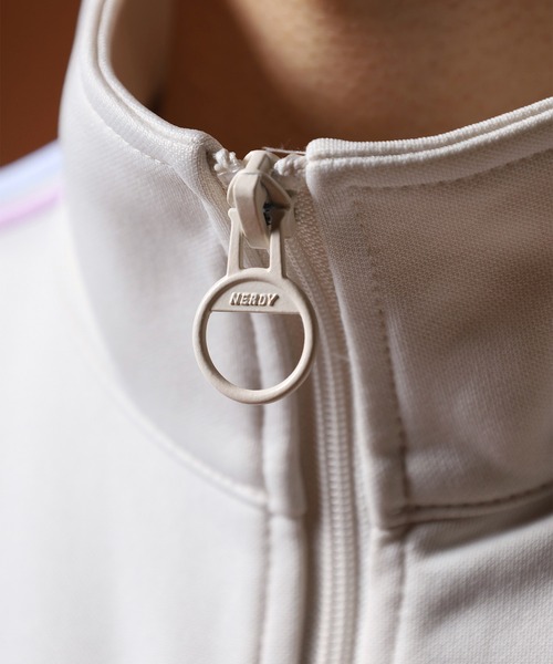 NERDY ジャージ バイカラーメンズトラックトップ メンズ レディース