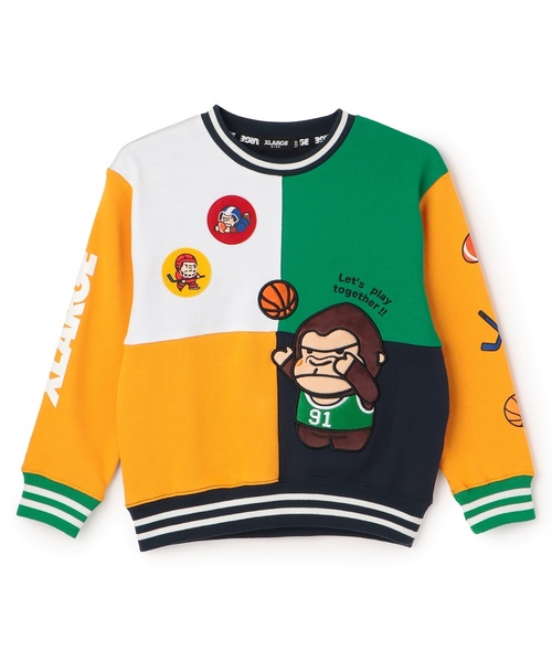 XLARGE KIDS（エクストララージ キッズ） トレーナー ファニーゴリラ