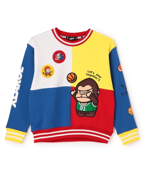 XLARGE KIDS（エクストララージ キッズ） トレーナー ファニーゴリラ