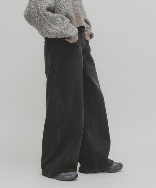 KBF（ケービーエフ） ジーンズ デニム デニムパンツ WIDEレッグ