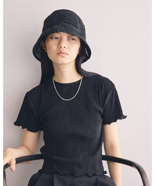 TODAYFUL 「TODAYFUL」 半袖Tシャツ FREE ブラック レディース