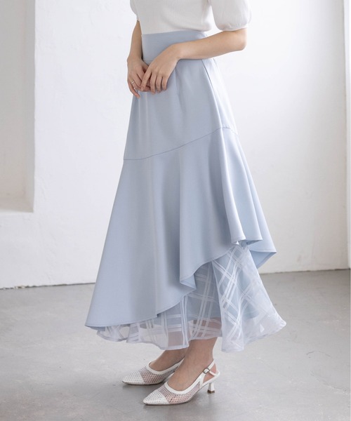 CLEAR BASIC ロング スカート 「低身長対応／サイズ展開あり」アソート
