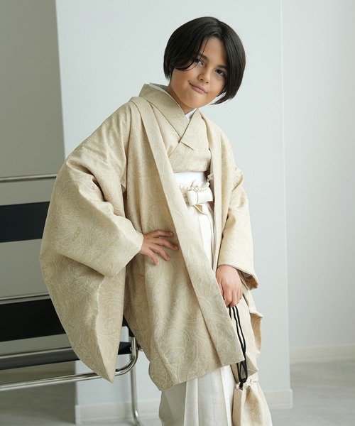 着物 袴セット ハーフ成人式10歳用 utatane キッズ 子供 男の子