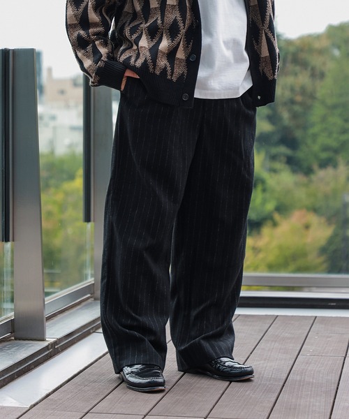 BEAMS HEART（ビームス ハート） スラックス 「2色展開」起毛