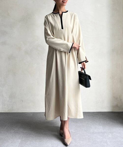 Chez toi（シェトワ） ワンピース 「セレモニー対応可」パイピング