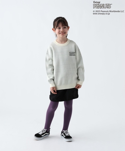 PEANUTS ニット セーター 「お家で洗える♪」「PEANUTS×BAYFLOW