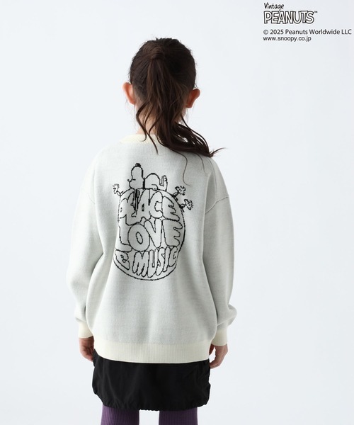 PEANUTS ニット セーター 「お家で洗える♪」「PEANUTS×BAYFLOW