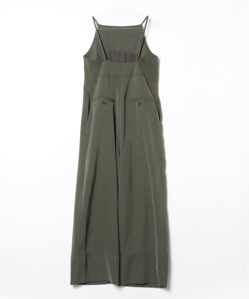 「UN3D.」 オーバーオール 38 カーキ レディース_画像2