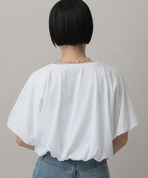 「A part by」 半袖カットソー FREE オフホワイト レディース_画像8