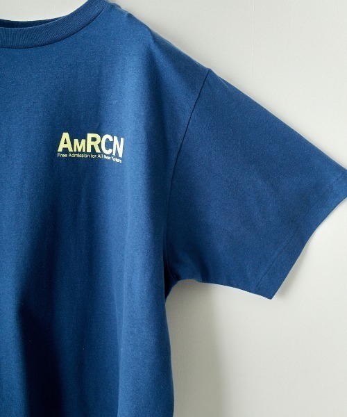 「AMERICANA」 半袖Tシャツ ONE SIZE オフホワイト レディース_画像4