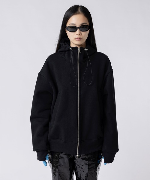 OUAT ブラック　パーカー　LARGE パーカー 「OUAT」ASTRO PARKA メンズ : ZOZOTOWN Yahoo!店 - 通販