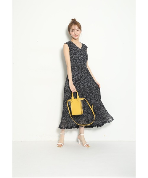 「Rirandture」 ノースリーブワンピース 1 オフホワイト レディース_画像2