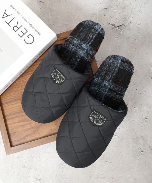 FUNALIVE（ファンアライブ） スリッパ ダウン調ソフトスリッパ