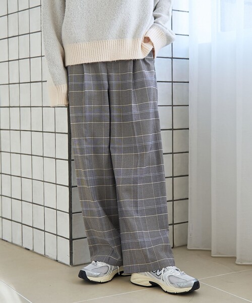 coen（コーエン） ワイドパンツ スラックス パンツ 「定番」イージー