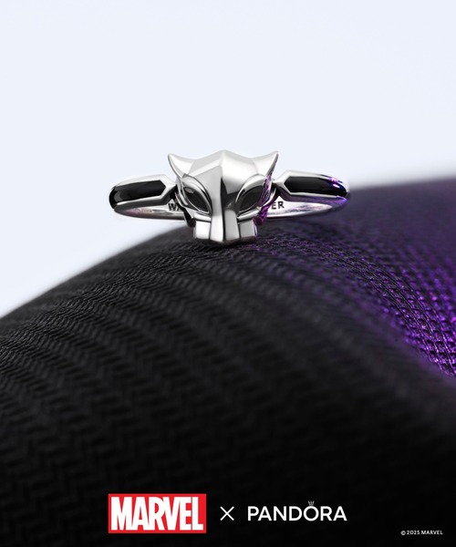 PANDORA（パンドラ） 指輪 リング マーベル ブラックパンサー リング