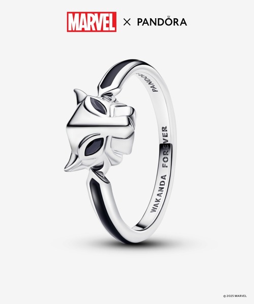 PANDORA（パンドラ） 指輪 リング マーベル ブラックパンサー リング