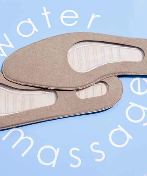 「water massage」 パンプス 22.5cm ライトグレー レディース_画像5