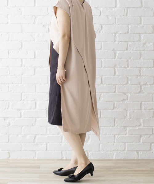 「water massage」 パンプス 22.5cm ライトグレー レディース_画像7