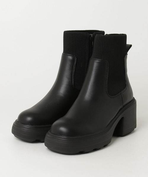 artemis by DIANA（アルテミス by ダイアナ） ブーツ ニットコンビ厚底