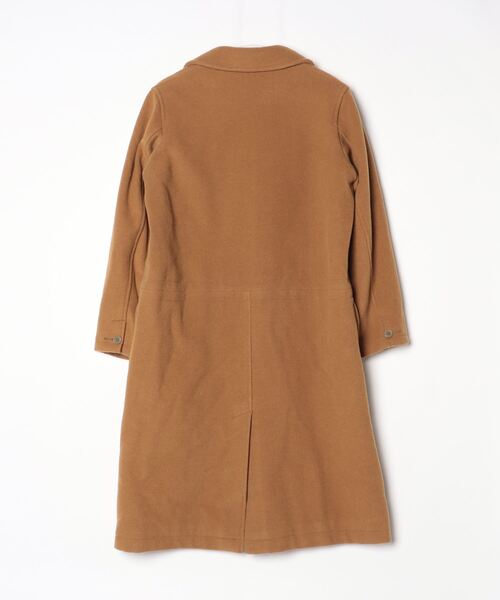 [ZUCCa] пальто с отложным воротником S бежевый женский 