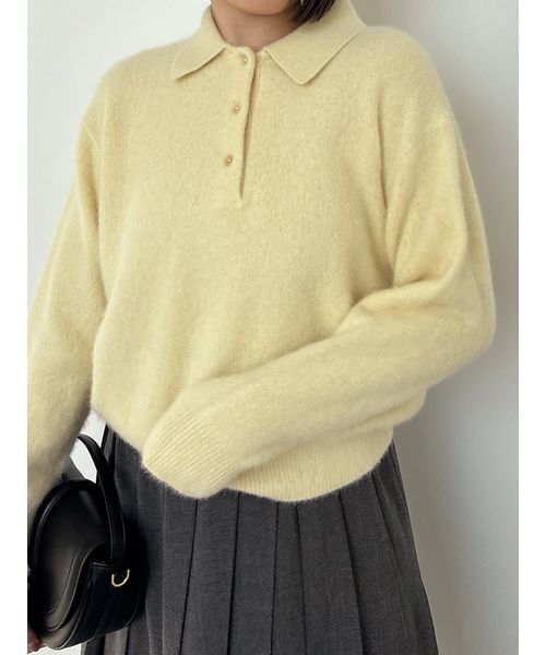 SNIDEL（スナイデル） ニット セーター 「HIGH QUALITY」フォックス