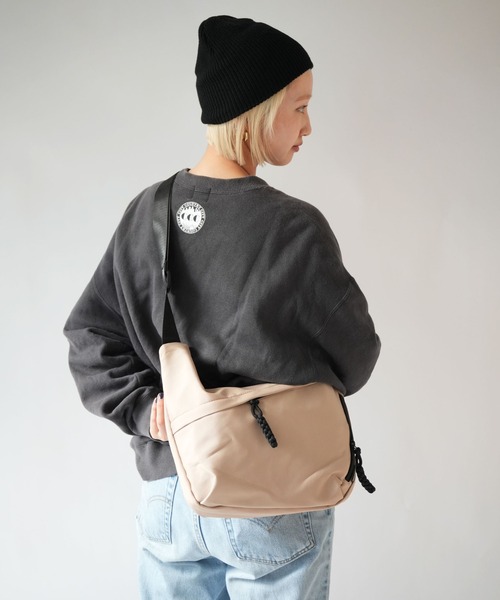 【新品】PORTER フリースタイル　ショルダーバッグ　ハーフムーン ポーター フリースタイル ショルダーバッグ ハーフムーン ダークブラウン