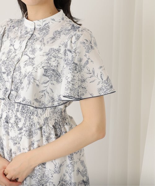 「RAY CASSIN」 半袖ワンピース FREE ベージュ レディース_画像3