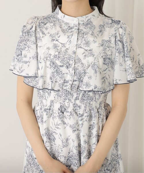 「RAY CASSIN」 半袖ワンピース FREE ベージュ レディース_画像7