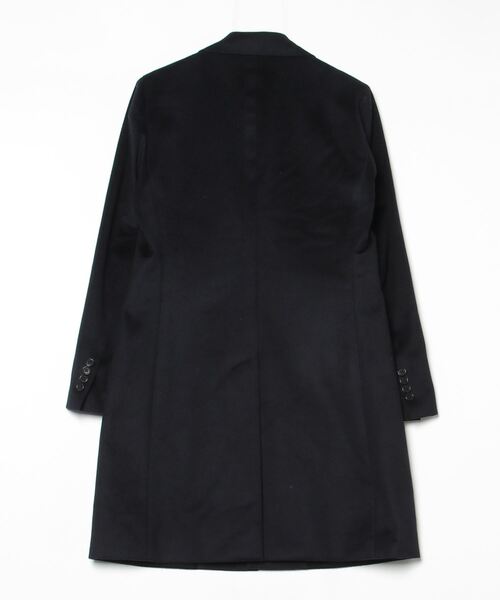 SHIPS（シップス） チェスターコート SMALL ブラック メンズ