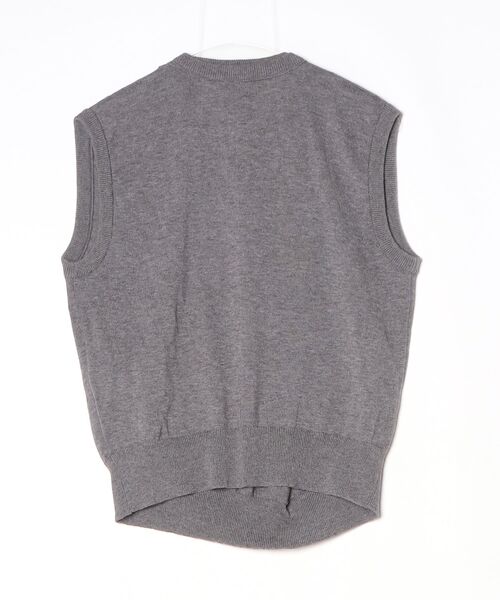 グレー ノースリーブニット kolor（カラー） ノースリーブニット 2 グレー レディース : ZOZOTOWN