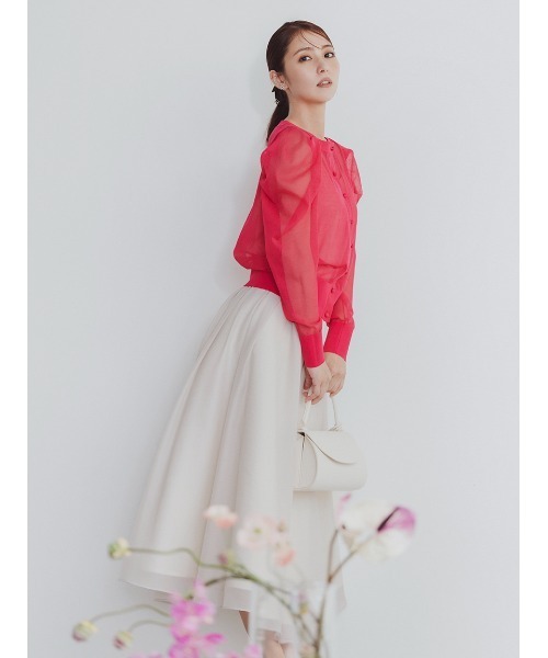 CELFORD（セルフォード） フレアスカート 36 ライトベージュ