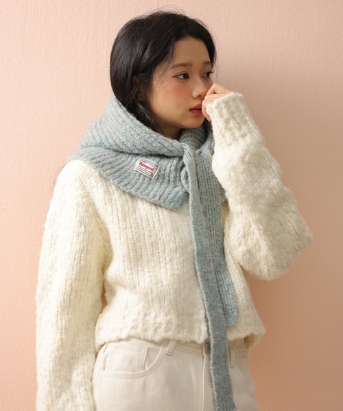 Chiina ニット帽 ニットキャップ Chiina /ミックスカラー アクリル